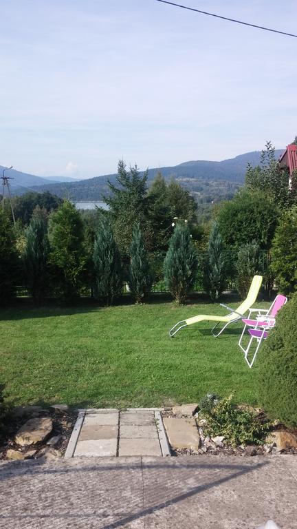 Domek Gloria Nad Jeziorem Zywieckim Exteriör bild