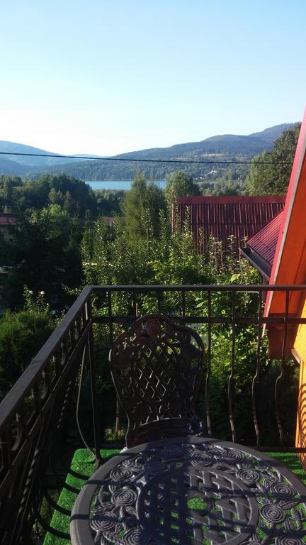 Domek Gloria Nad Jeziorem Zywieckim Exteriör bild