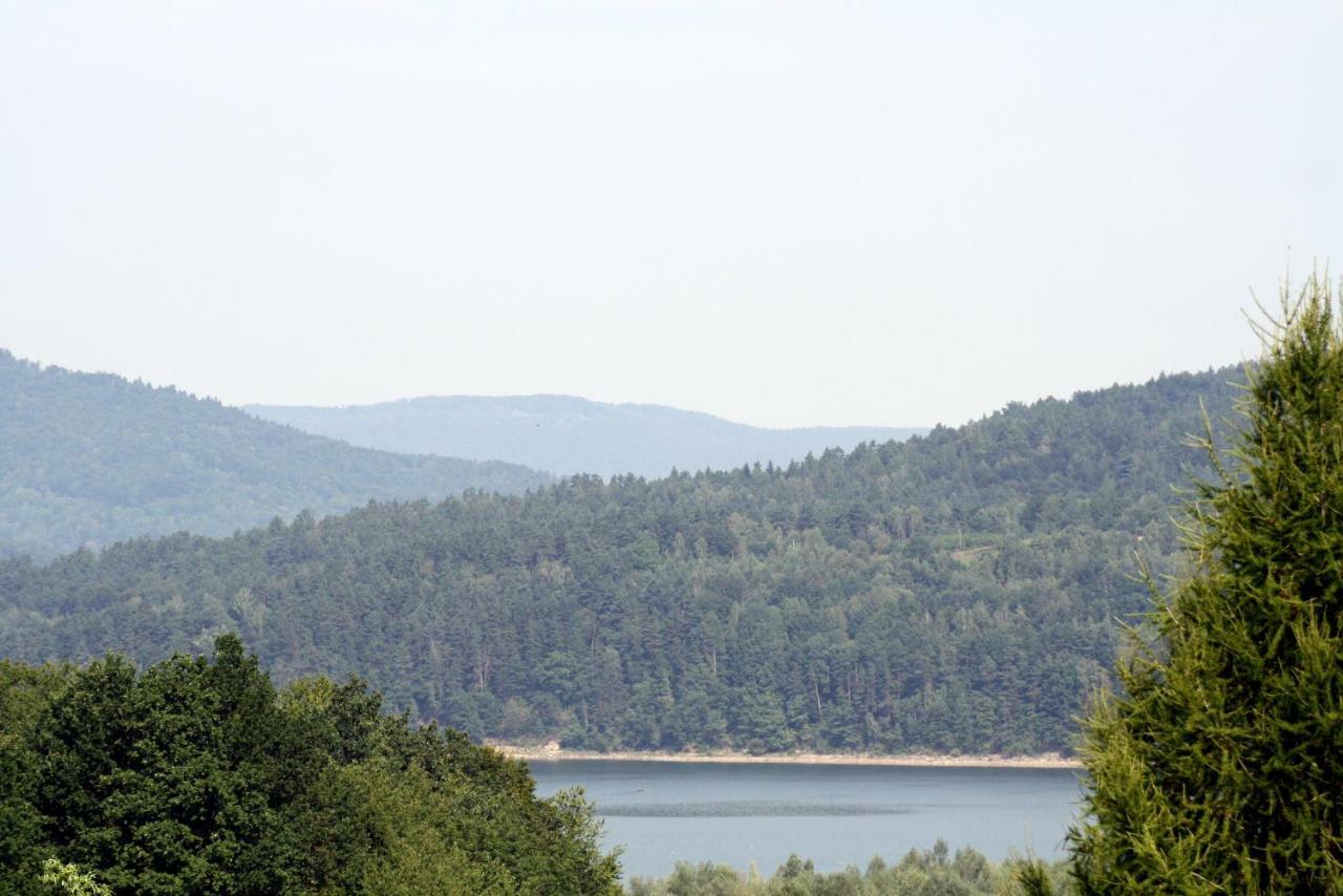 Domek Gloria Nad Jeziorem Zywieckim Exteriör bild
